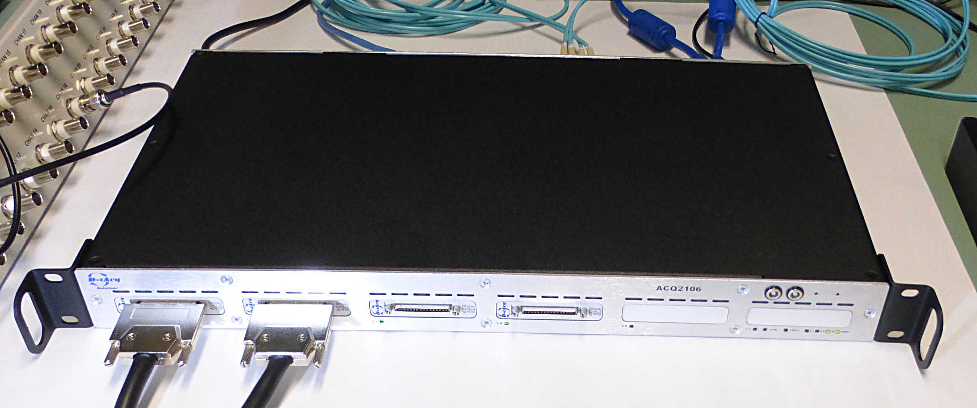 ACQ2106 fitted with 64 channels, 2MSPS/channel streaming data payload.