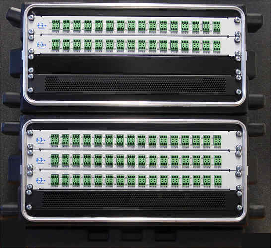 64 channel and 96 channel DAQ systems